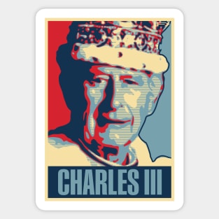 Charles III Sticker